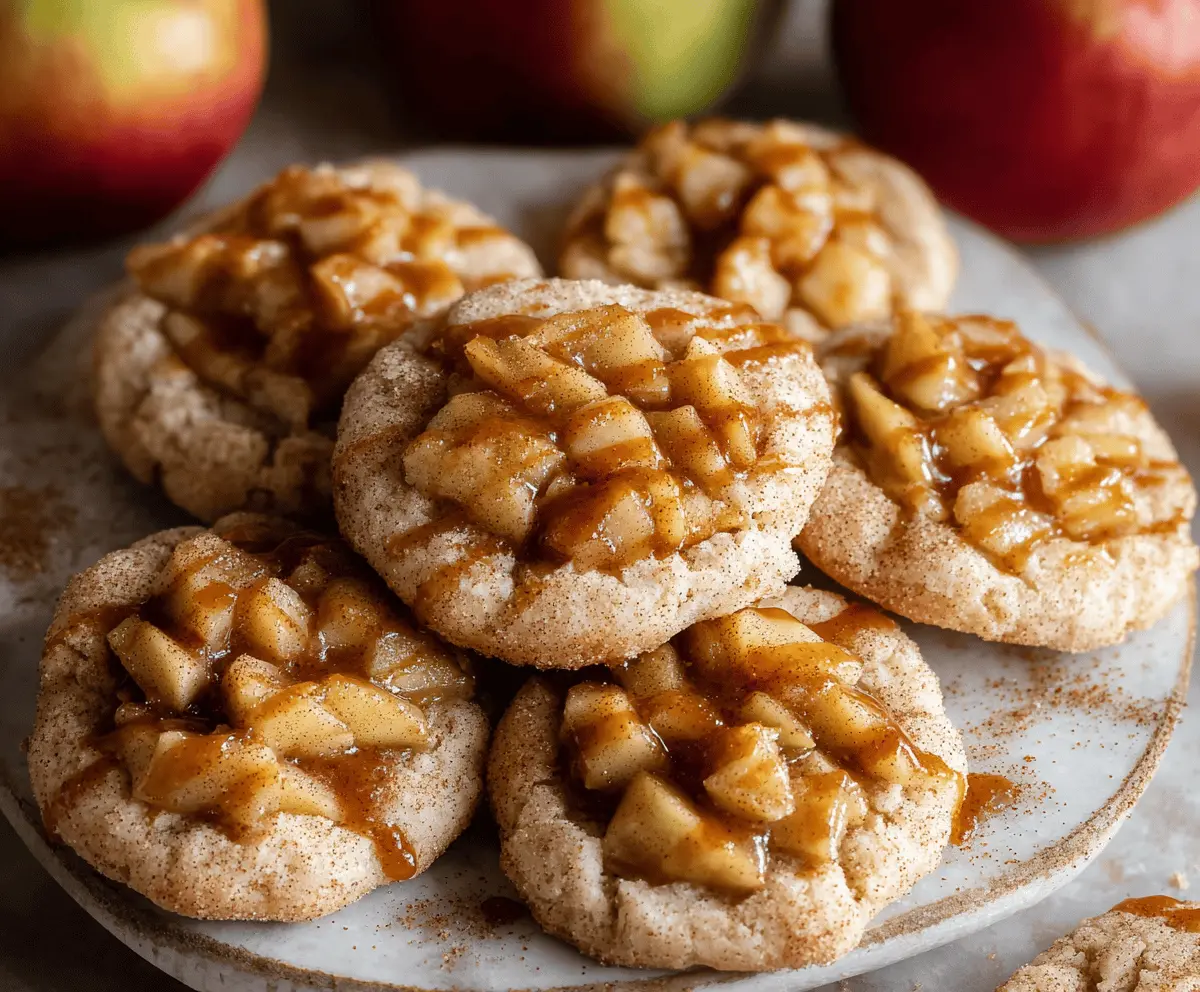 Easy Fall Apple Pie Cookies: Gluten-Free & Vegan Options